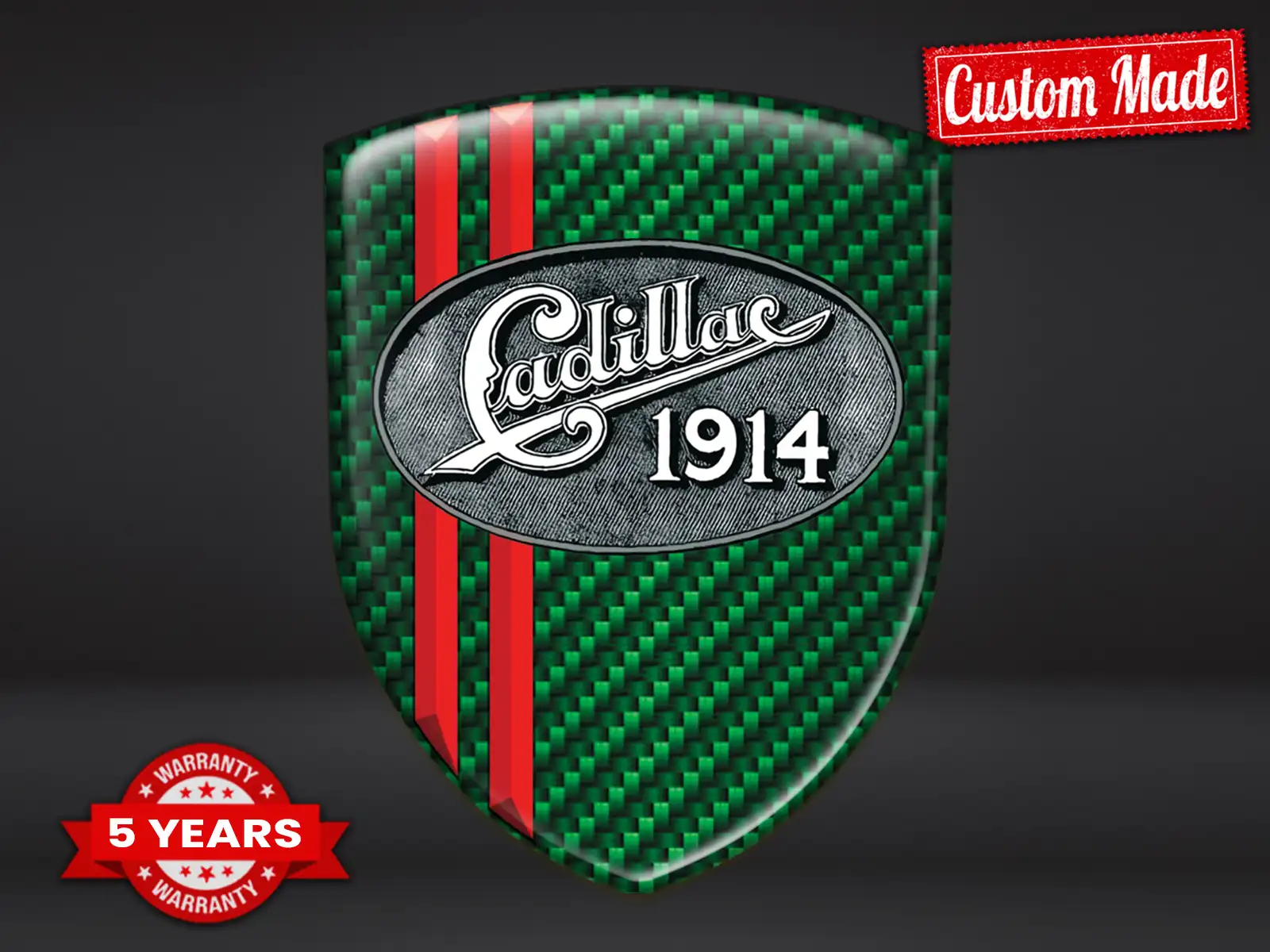 Cadillac Vinyl Logosticker Pro Max Stilvoll Robust Design